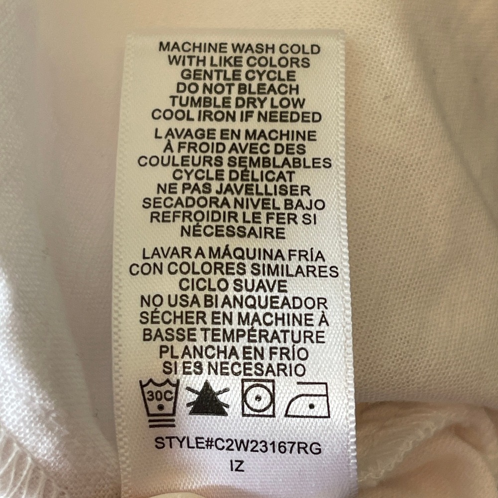 Casa Cabana Women's Linen Blend Pull on White Capris‎ Size Small - Picture 11 of 12